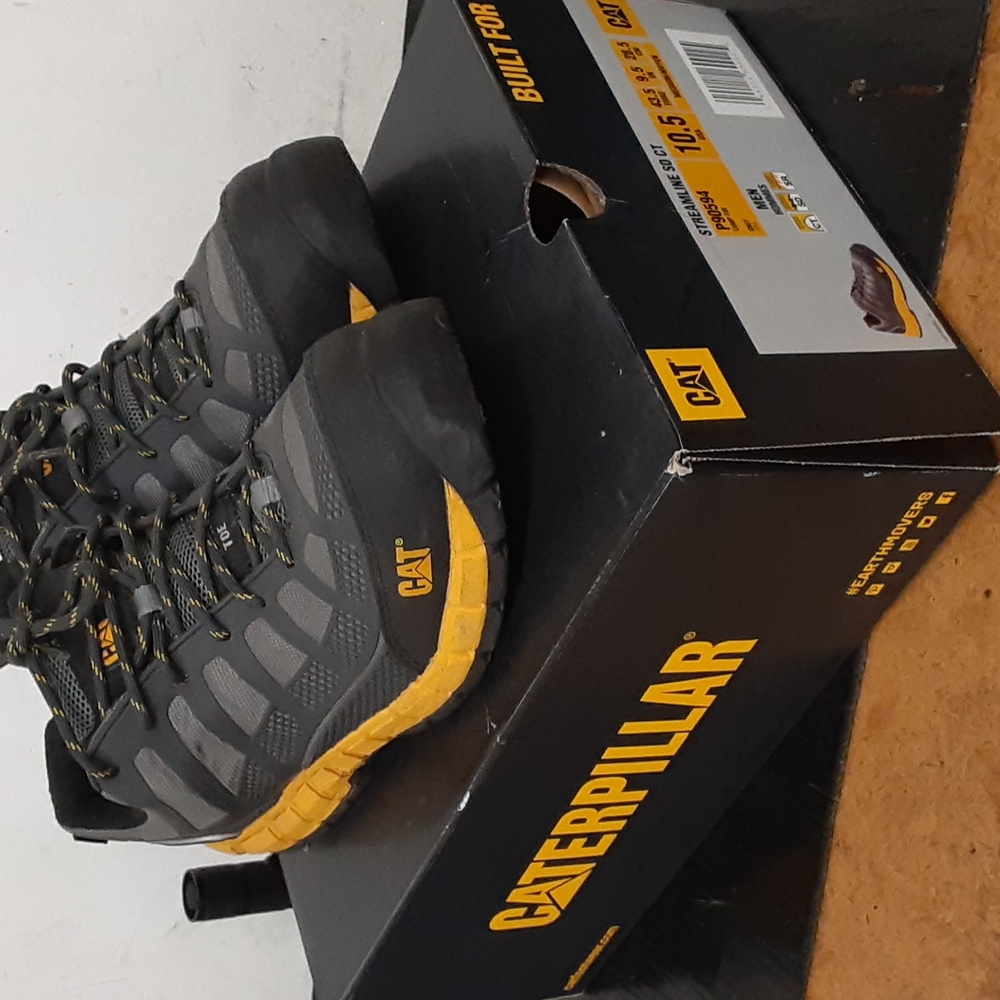 Work boots.